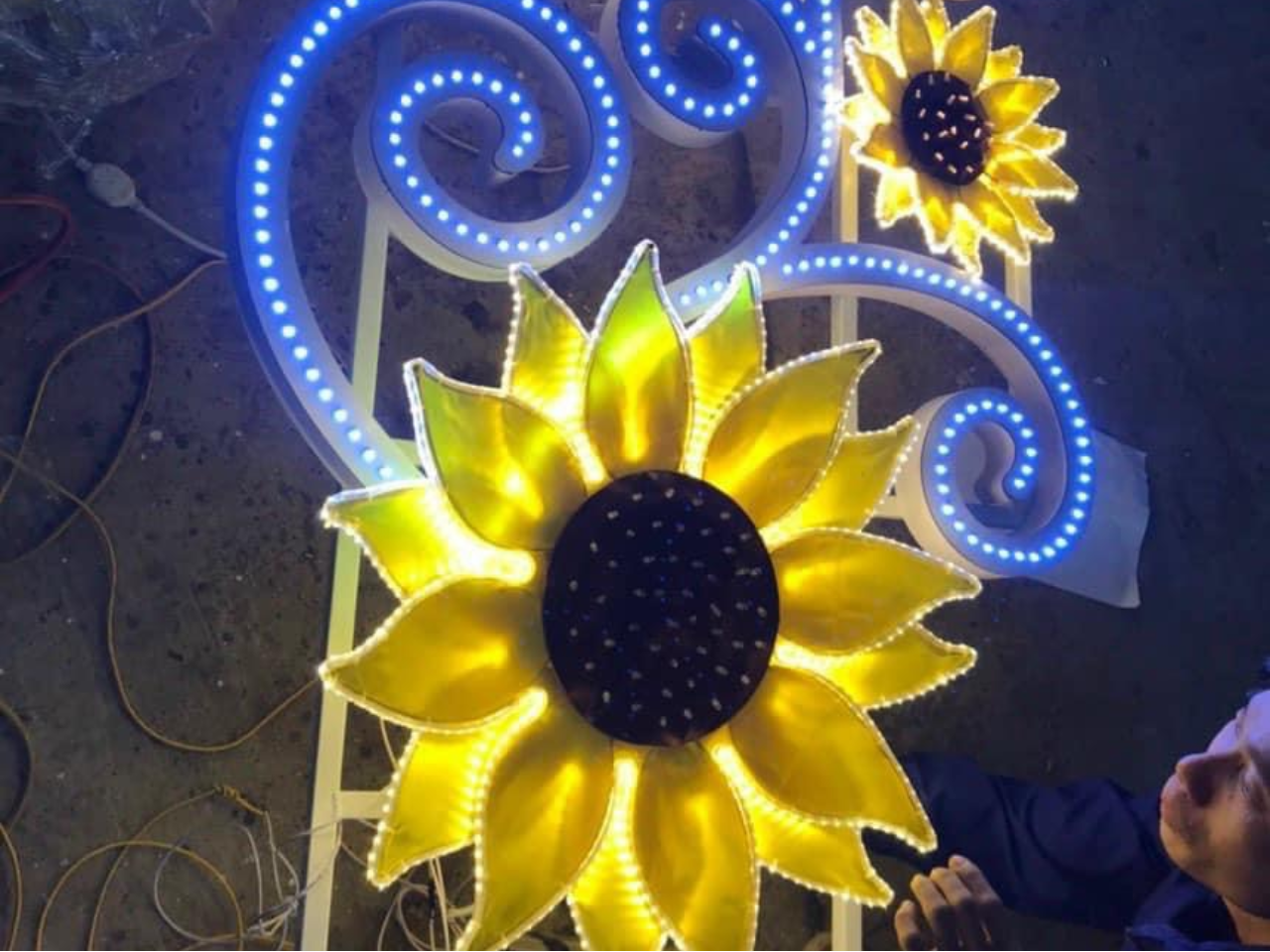 Trang trí đô thị,led đường phố