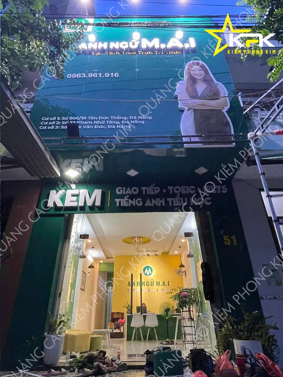 THI CÔNG ỐP ALU VÀ CHỮ NỔI TẠI ĐÀ NẴNG